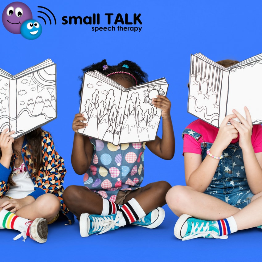 Small TALK Speech Therapy + Book Reading